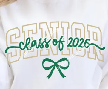 Senior 2026 Style Sweatshirt