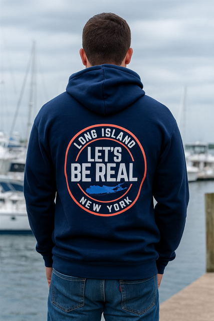 Let’s Be Real – Long Island Hoodie