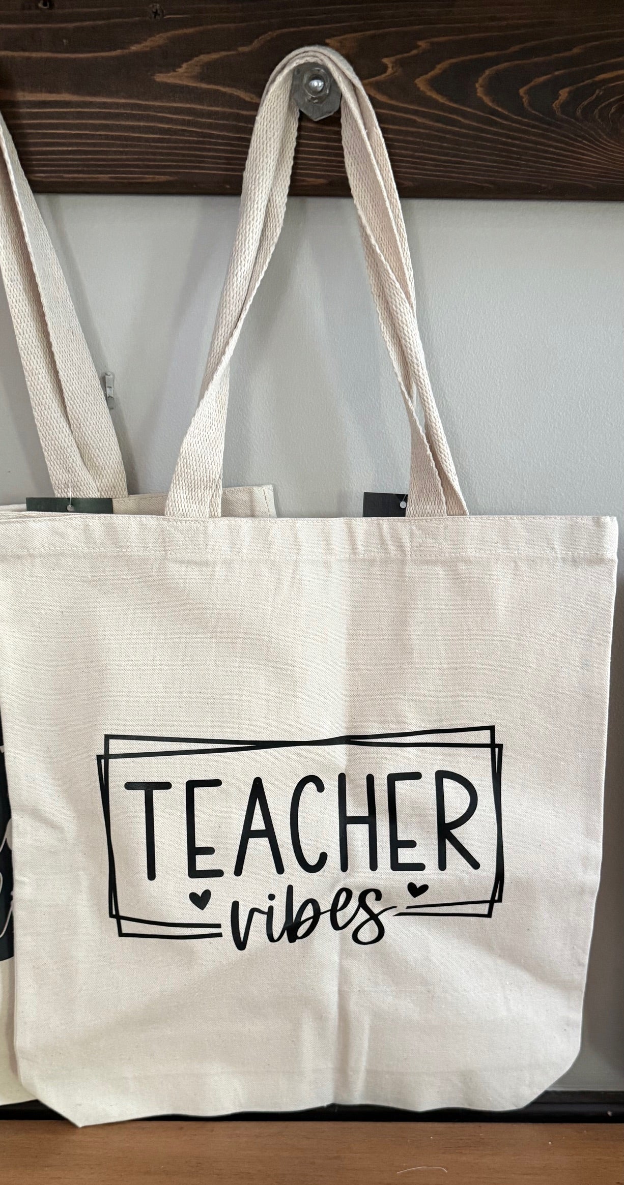 Inspire on the Go – Personalized Canvas Tote Bag