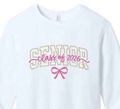 Senior 2026 Style Sweatshirt
