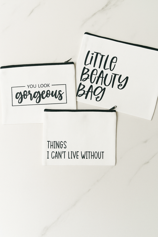 Say It With Style – Makeup Pouch