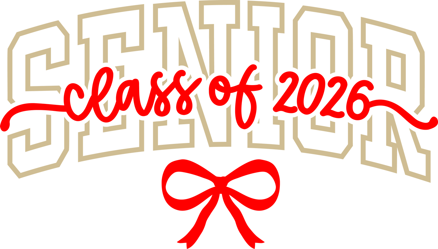 Senior 2026 Style Sweatshirt
